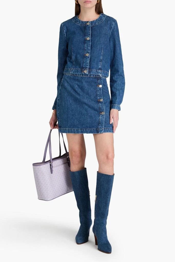 Derek Lam Ezra cropped denim jacket 2