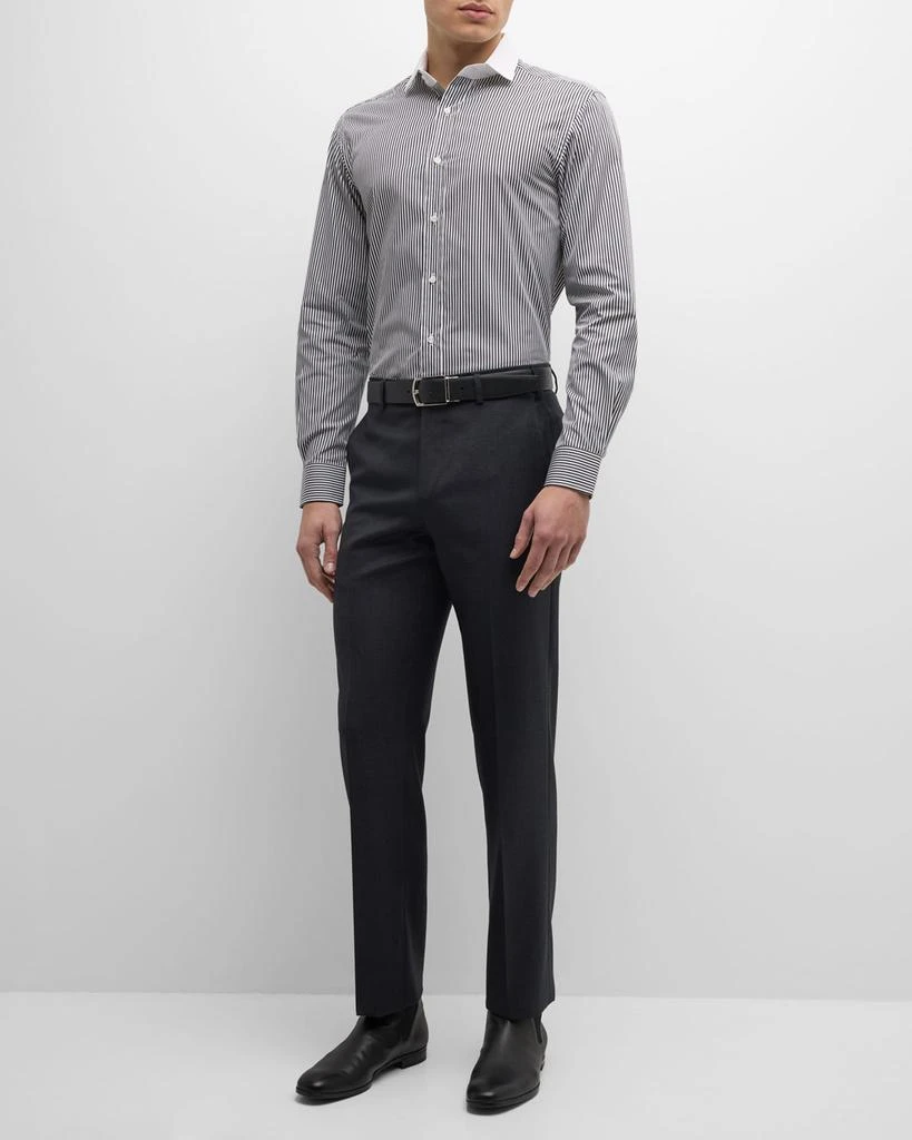 Zanella Men's Devon Wool Serge Trousers 2