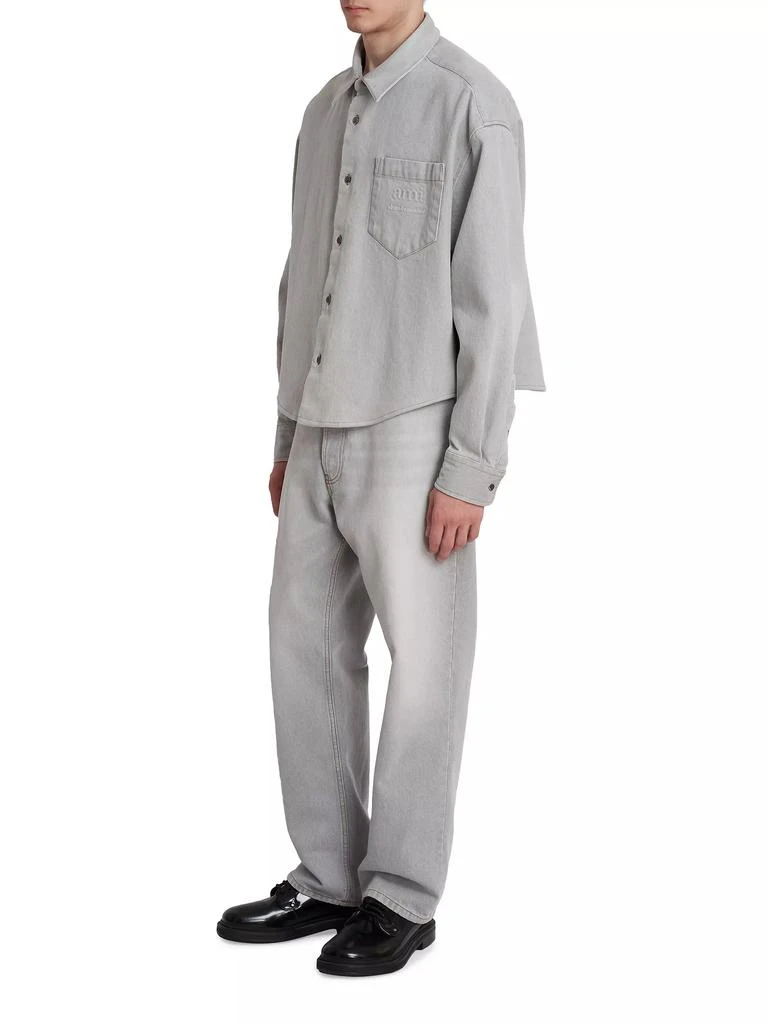 AMI Five-Pocket Loose-Fit Jeans 2