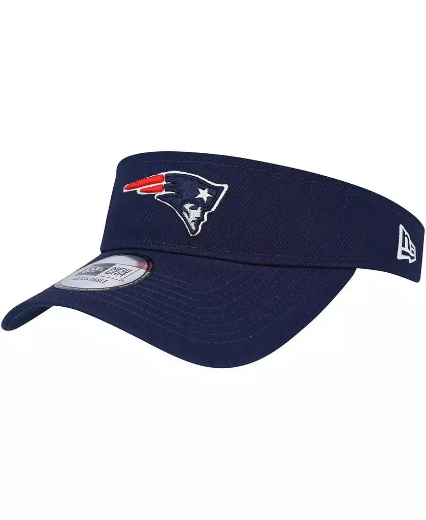 New Era Men's Navy New England Patriots Main Adjustable Visor 1