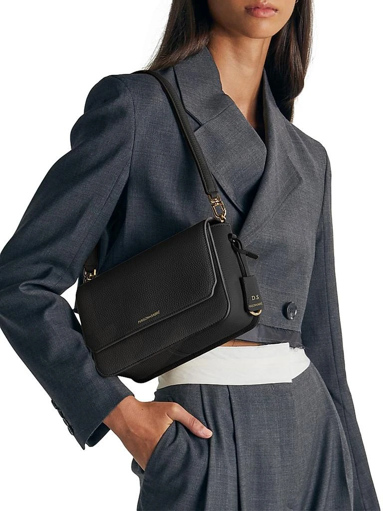 Maison de Sabre Medium Leather Flap Bag 2