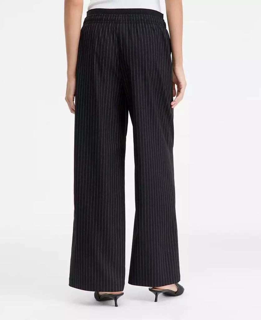 INC International Women
s Striped Drawstring Twill Pants, Macy
s Exclusive 4