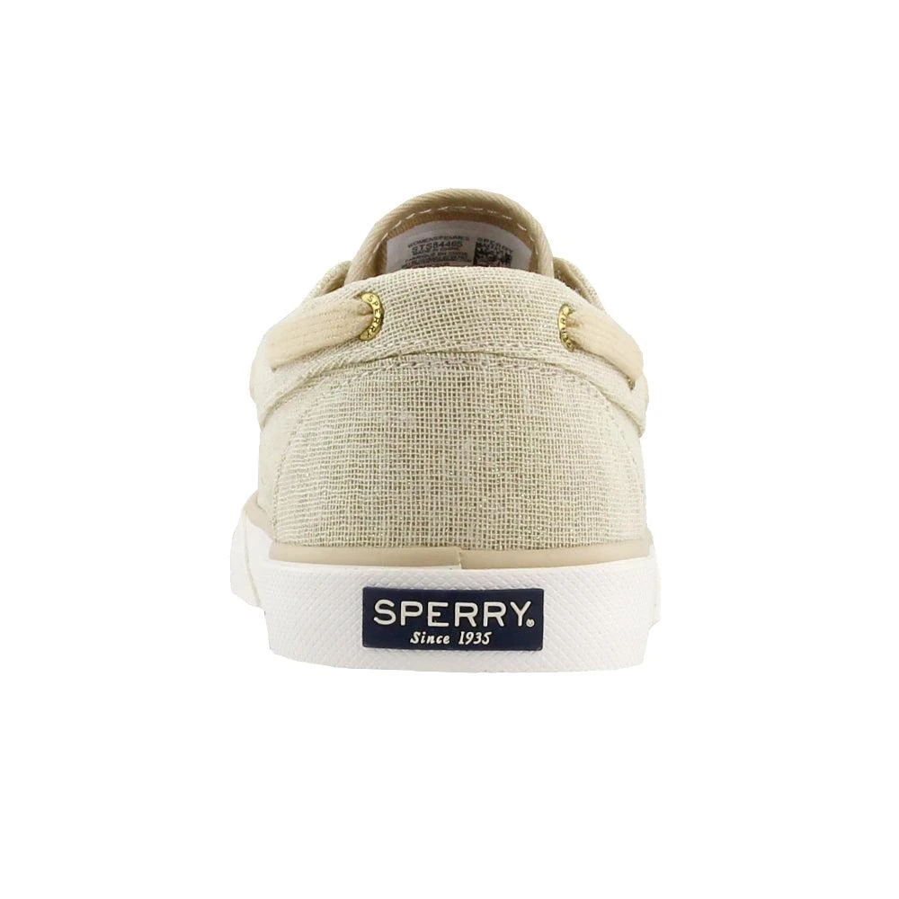 Sperry Pier Boat Sparkle Canvas Slip On Sneakers 3