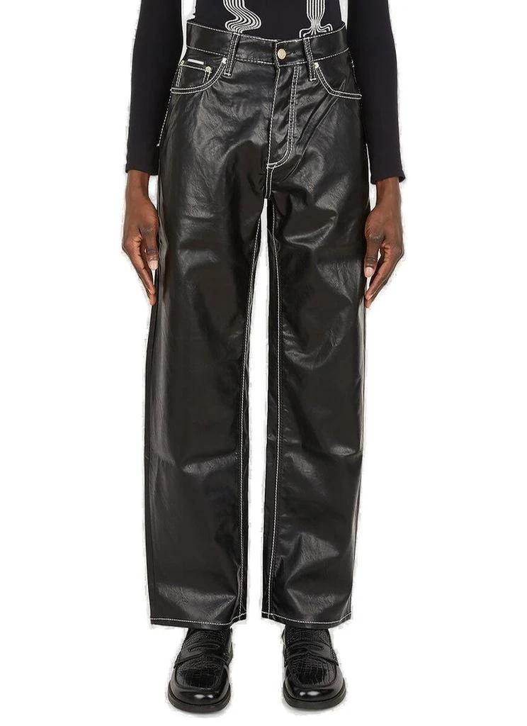 Eytys Eytys High Waisted Wide Leg Pants 1