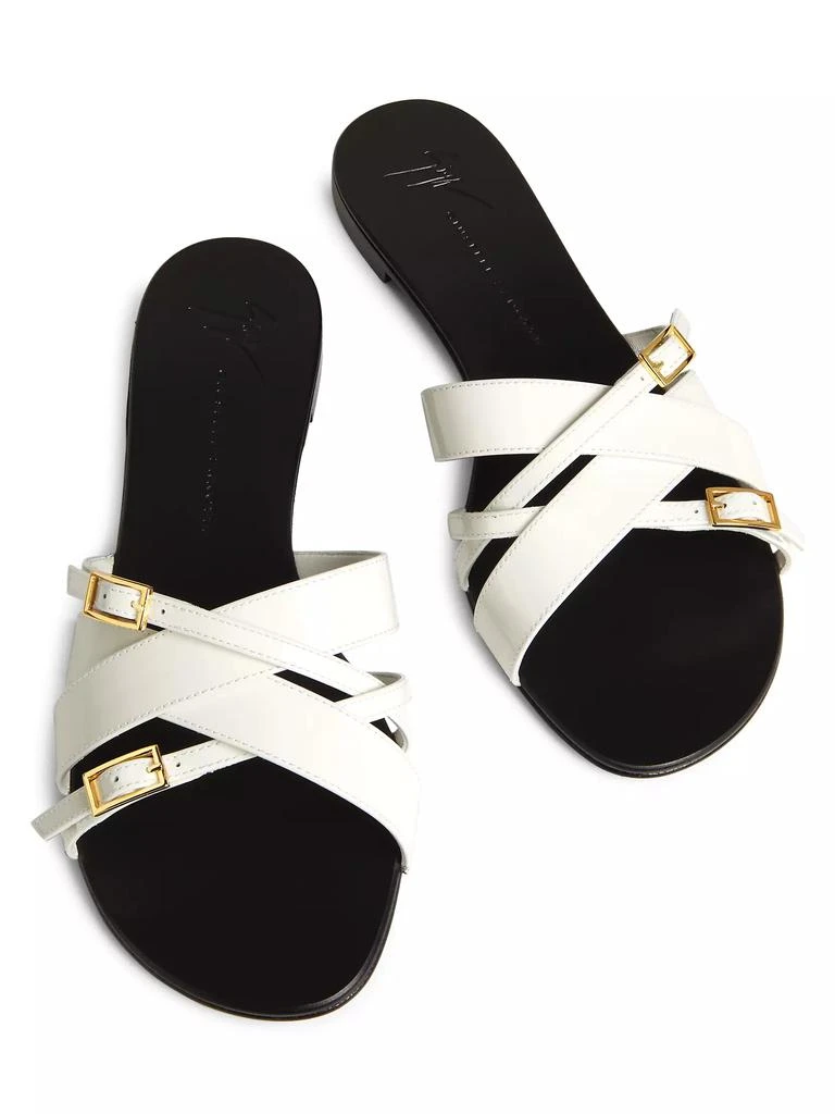 Giuseppe Zanotti Patent Leather Sandals 4