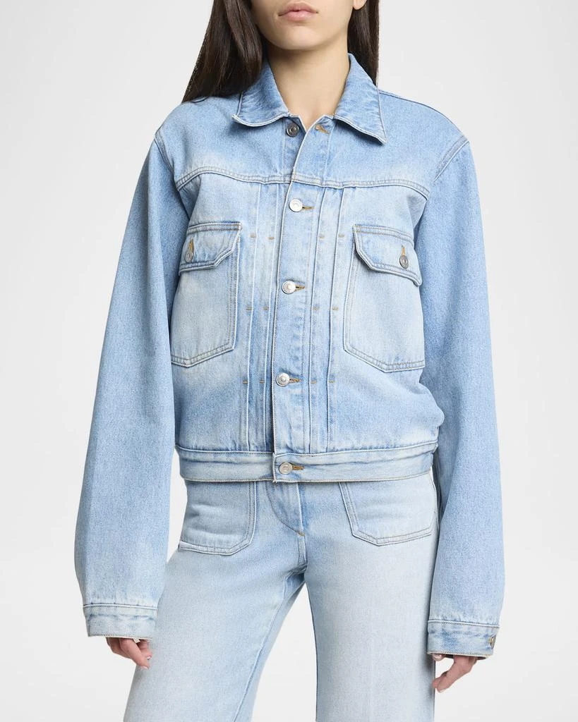 Victoria Beckham Denim Trucker Jacket 4