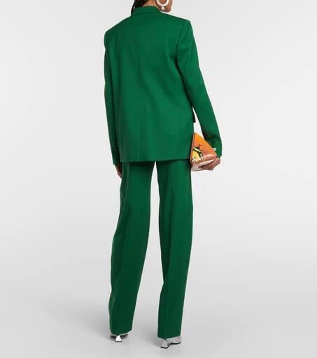 The Attico Single-breasted wool-blend blazer 3