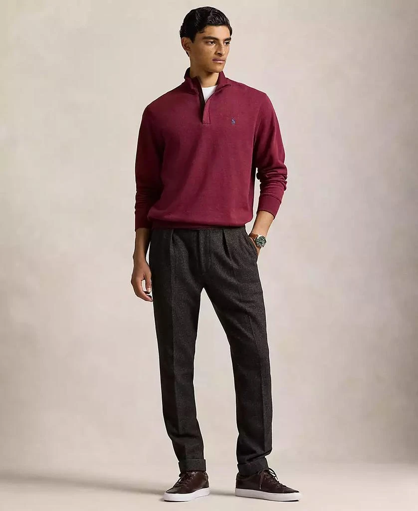 Ralph Lauren Men's Luxury Jersey Quarter-Zip Pullover 4