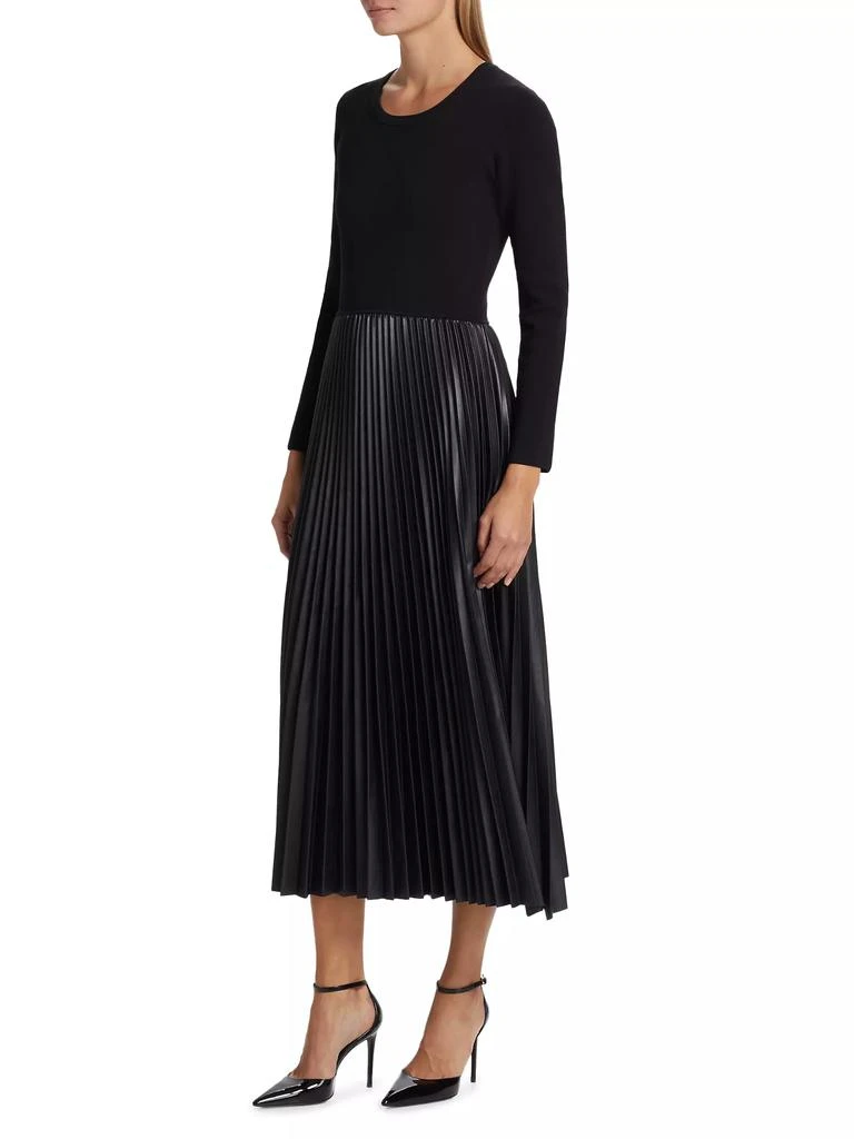 Tahari Amalia Mixed Media Sweater Dress 4