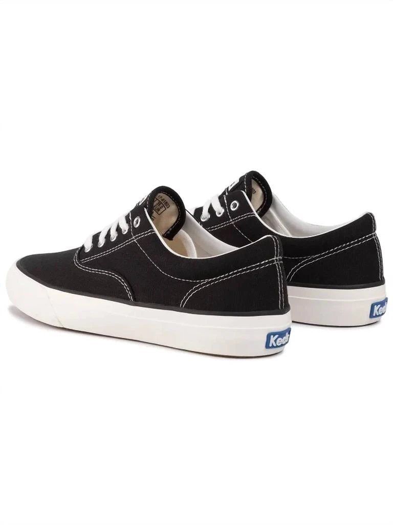 Keds Women's Anchor Sneaker In Solid Black 3