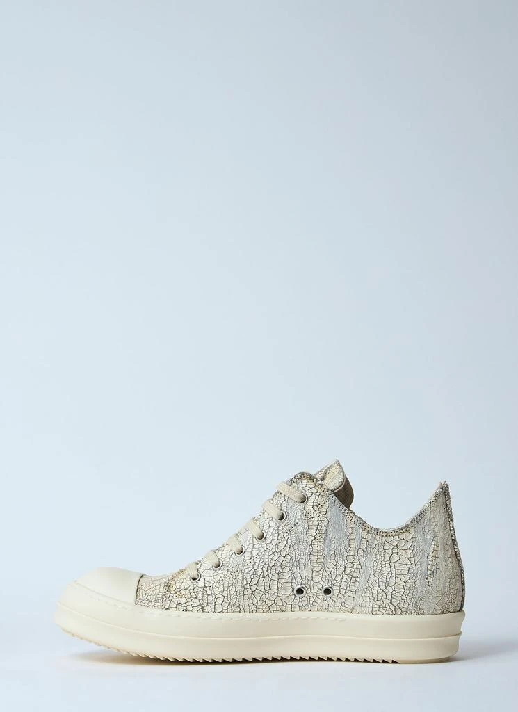 Rick Owens Low-Top Coated Sneakers 4