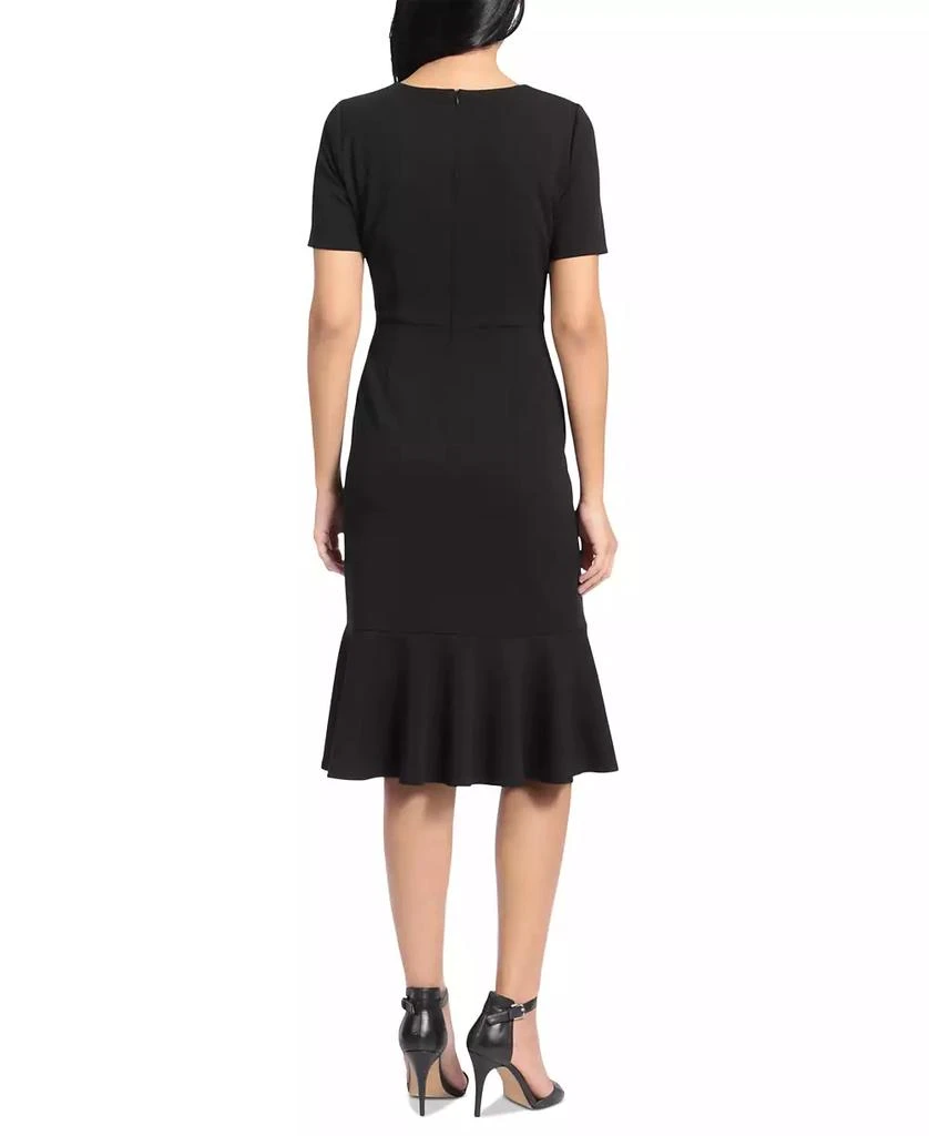 London Times Petite Twisted Sheath Dress 2