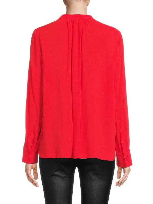 Zadig & Voltaire Tink Solid Long Sleeve Blouse 2