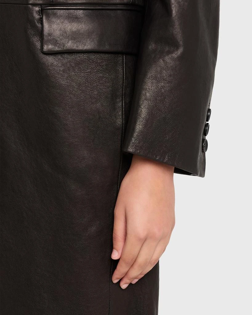 TONYWACK Vegetable-Tanned Leather Coat 5