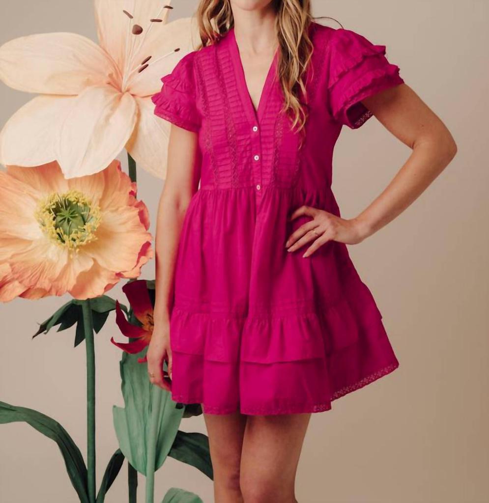 Love The Label Love The Label - Poplin Mini Dress