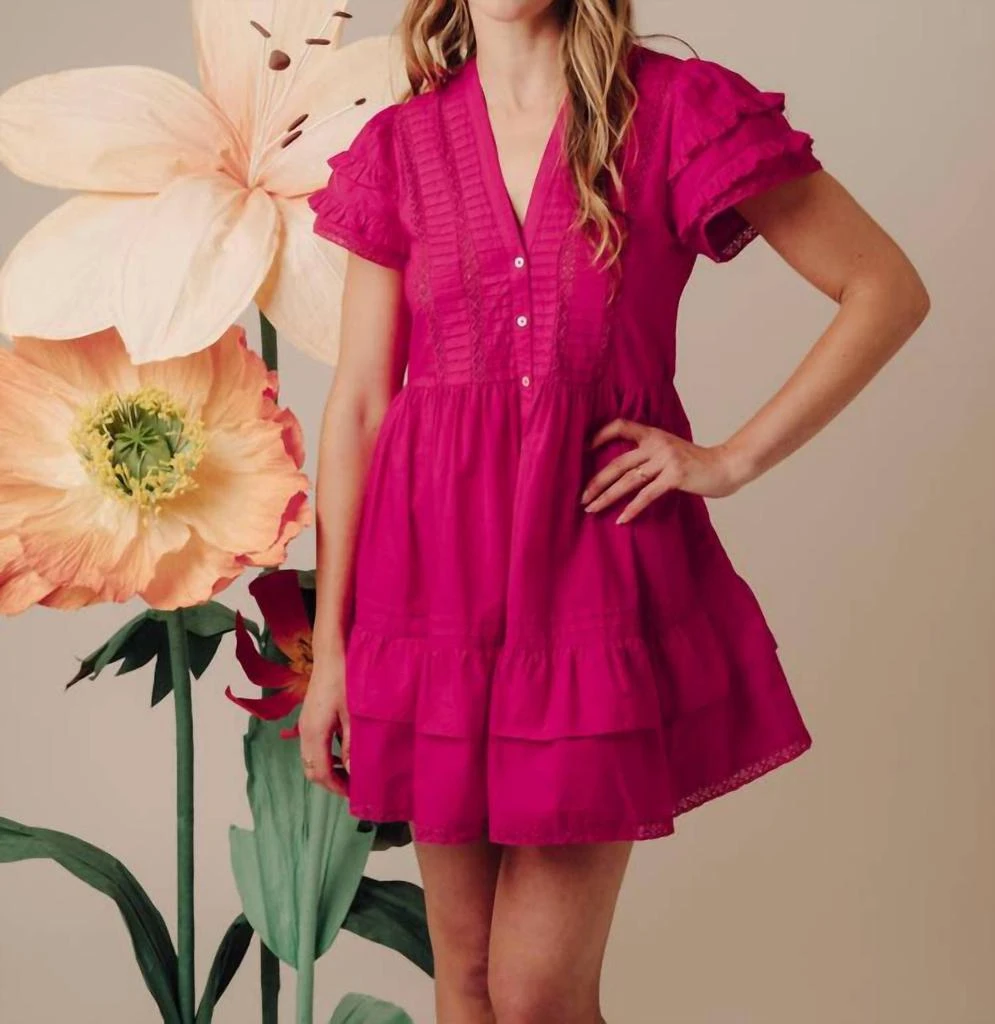 Love The Label Love The Label - Poplin Mini Dress 1