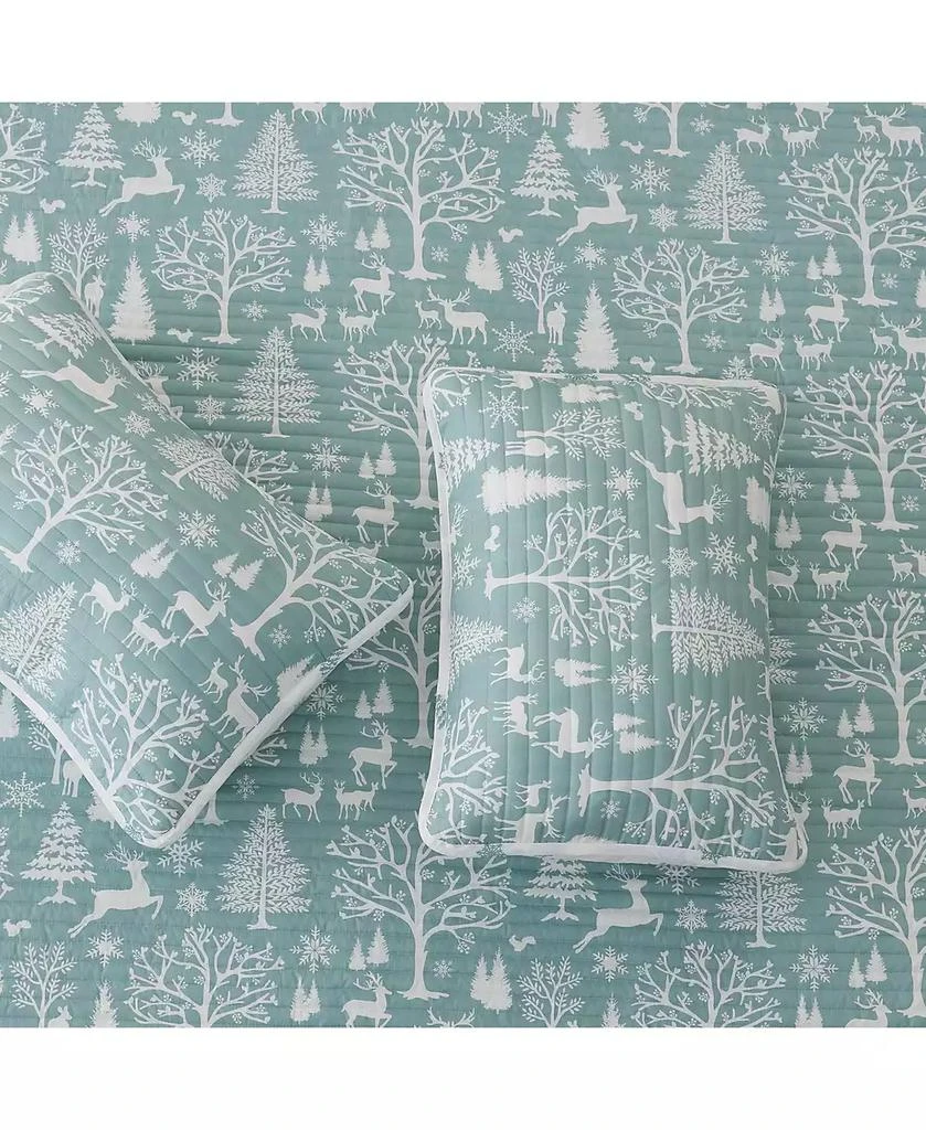 Linery 
Co Winter-Themed Microfiber Quilt Set with Shams 3