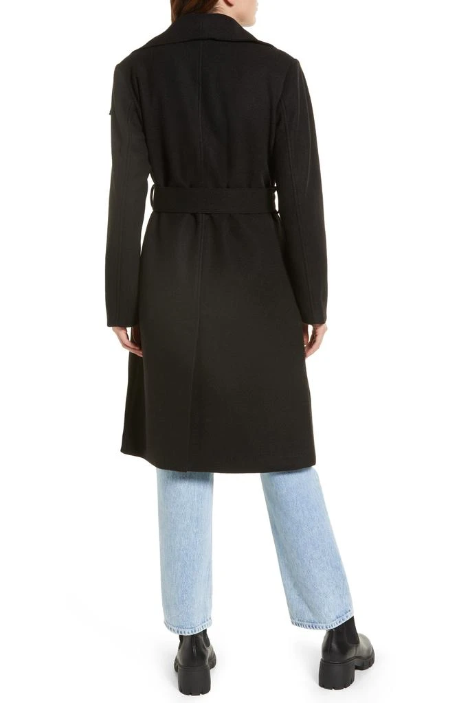 NOIZE Lena Belted Wrap Coat 2