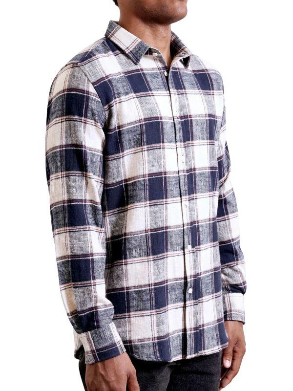 Hyden Yoo Graham Slim Fit Plaid Flannel Shirt 3