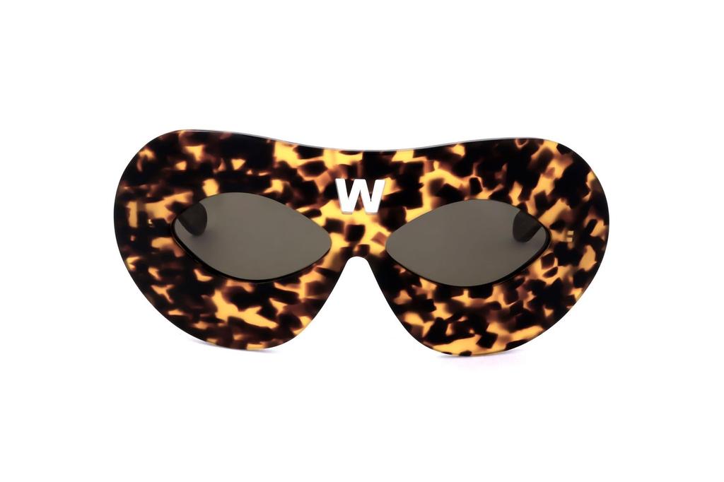 Shop Linda Farrow X Walter Van Beirendonck Special Sunglasses on