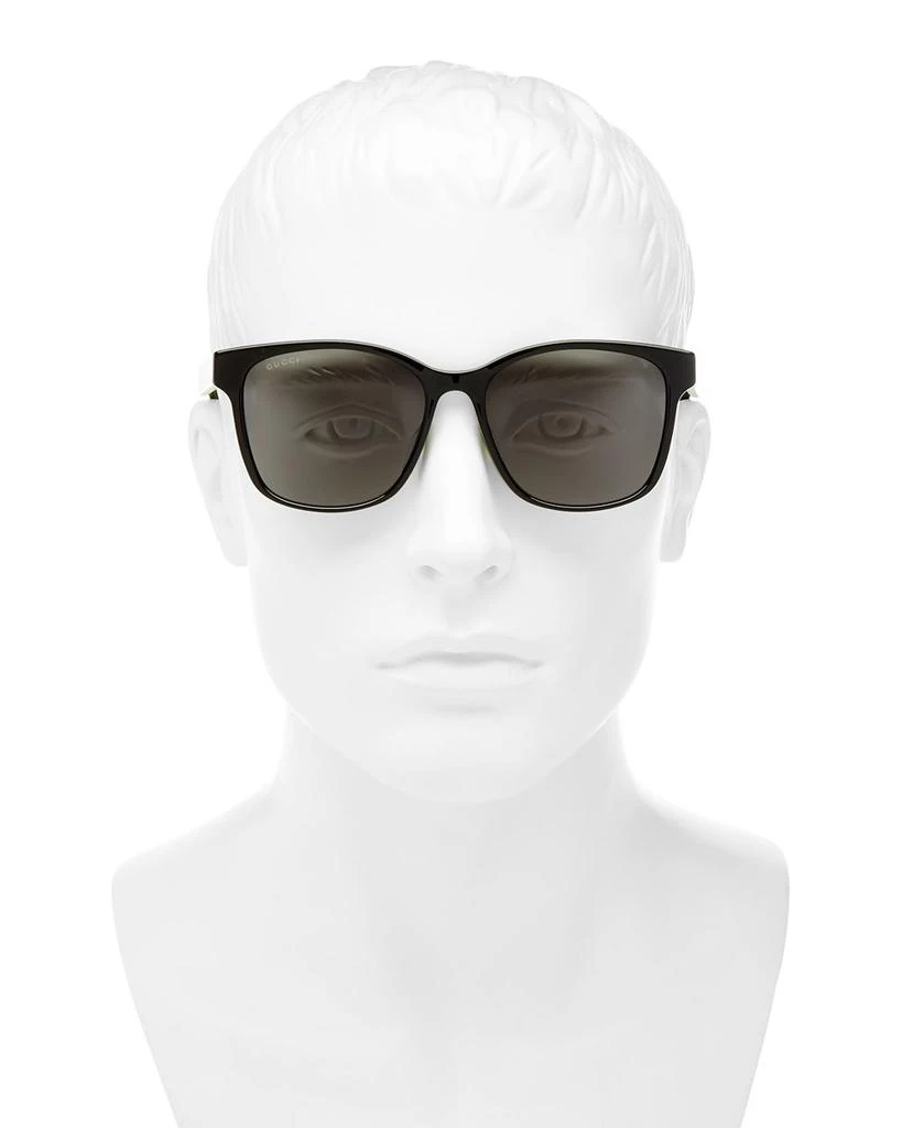 Gucci Square Sunglasses, 65mm 2