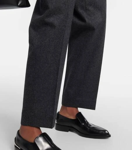Jil Sander Virgin wool straight pants 5