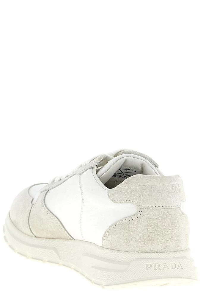 Prada Prada Triangle-Logo Lace-Up Sneakers 3