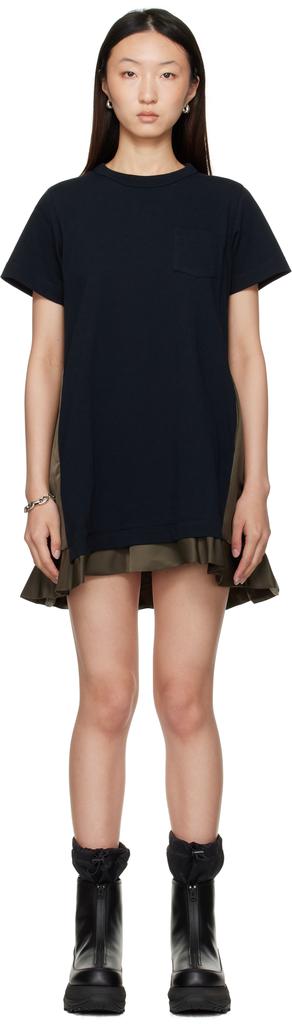 Sacai Sacai - Denim Mix Dress - Dresses & Skirts - Compare