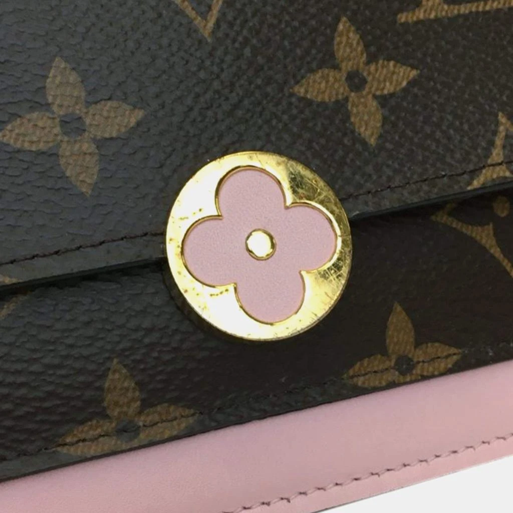 Louis Vuitton Louis Vuitton Monogram Flore Wallet On Chain 8