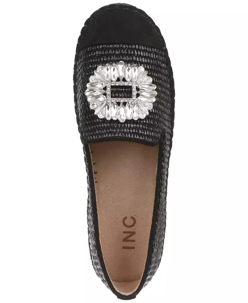 INC International Women's Madilyn Slip-On Embellished Espadrille Flats, Created for Macy's 4