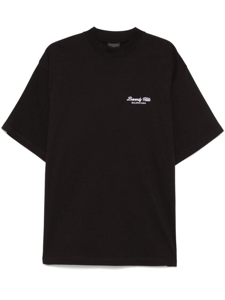 Balenciaga BALENCIAGA - Logo Cotton T-shirt