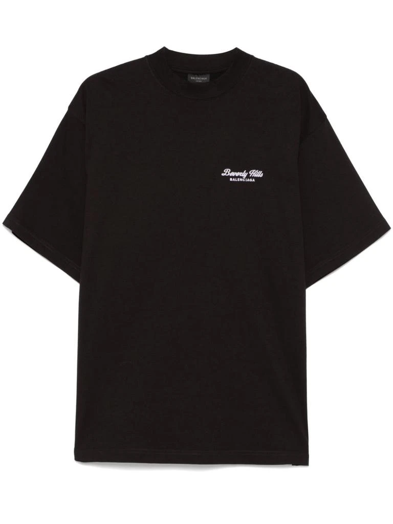 Balenciaga BALENCIAGA - Logo Cotton T-shirt 1