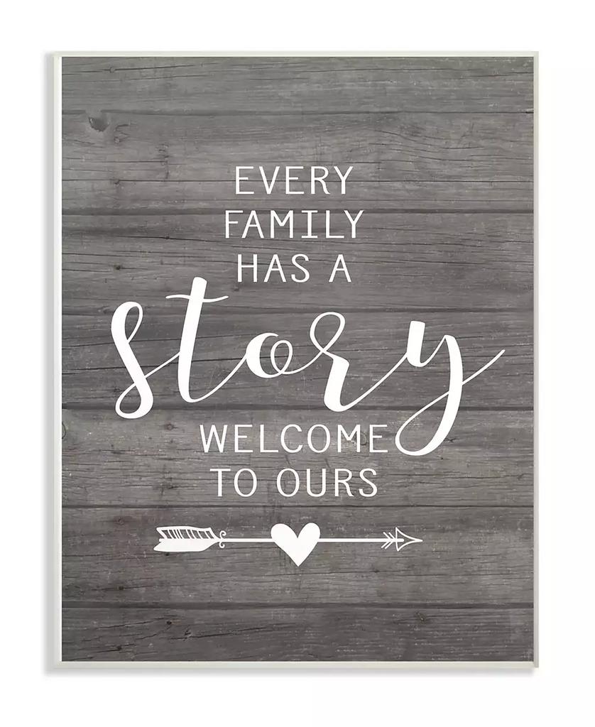 Stupell Industries Every Family Has A Story Wall Plaque Art, 12.5" x 18.5"