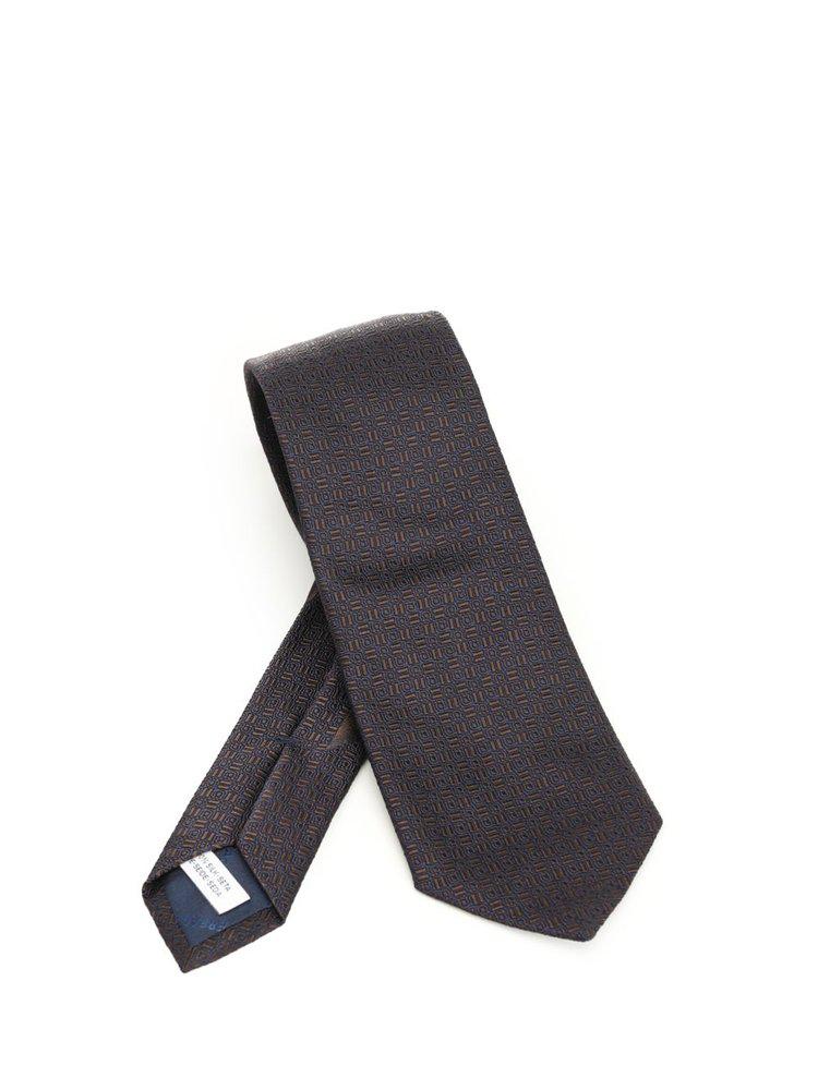 Salvatore Ferragamo Ferragamo Geometric Pattern Tie