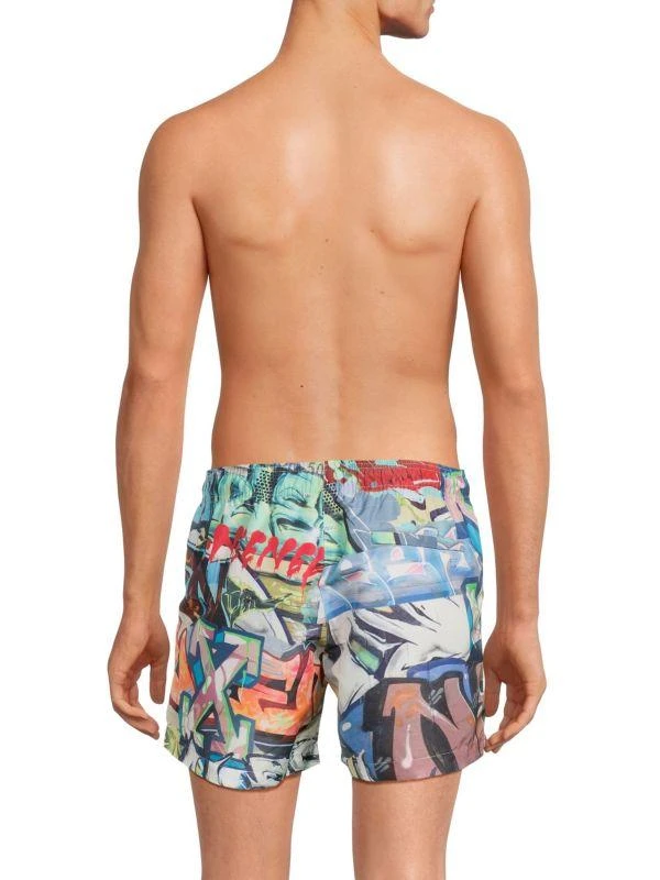 Off-White Neen Graffiti Swim Shorts 2