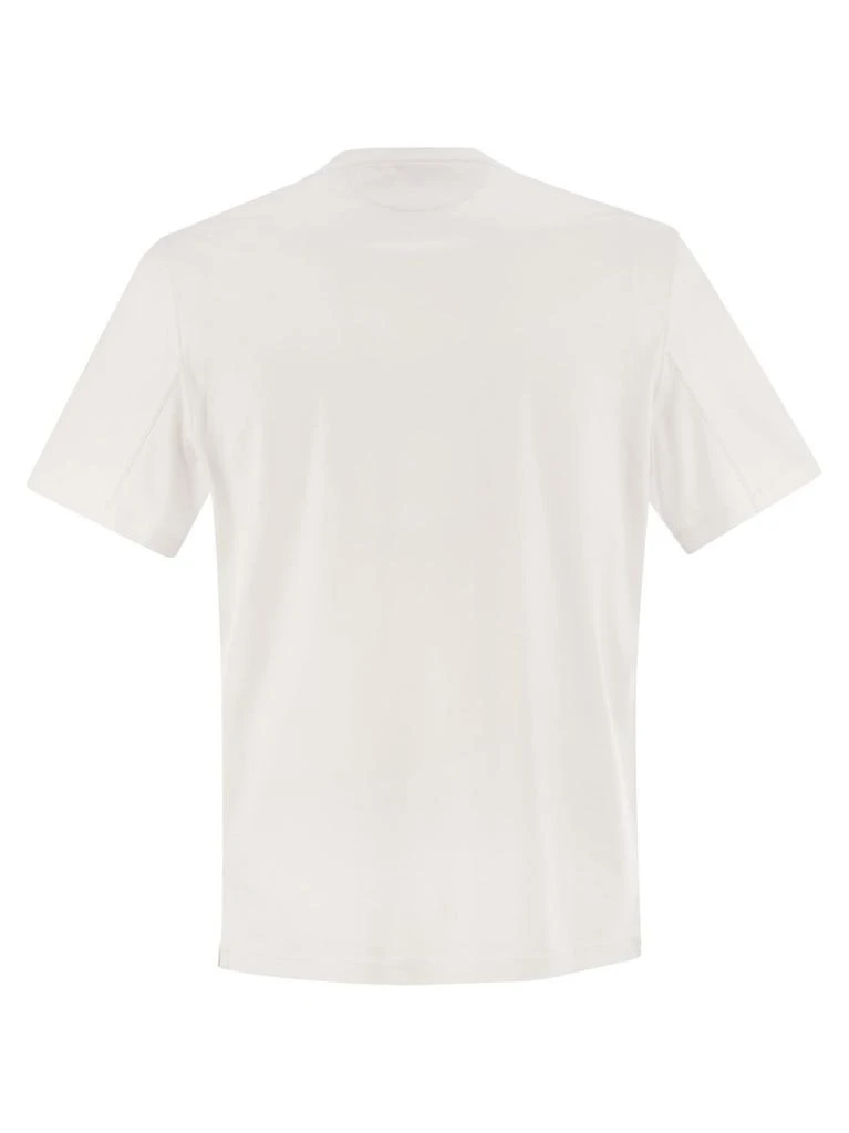 Brunello Cucinelli Brunello Cucinelli Logo Printed Crewneck T-Shirt 2
