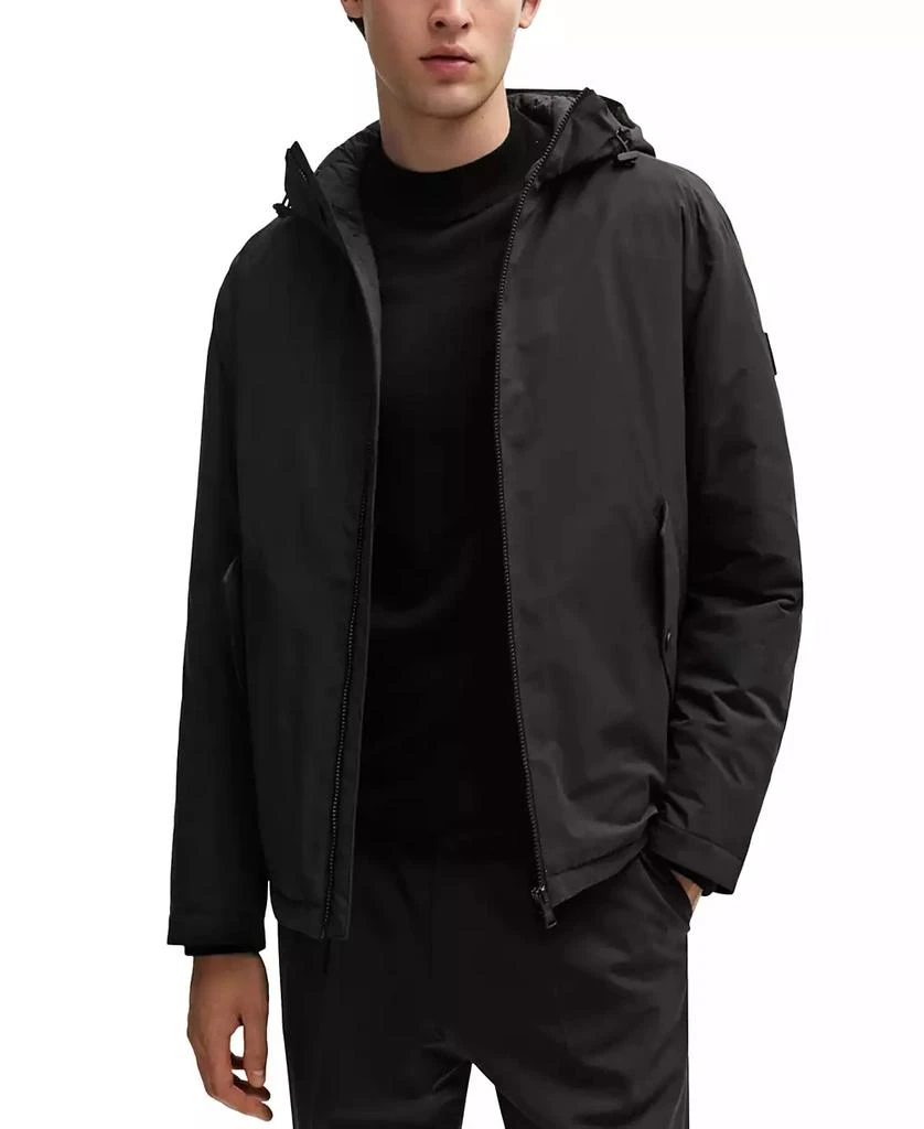 Hugo Boss Men's Crease-Resistant Water-Repellent Jacket Jackets