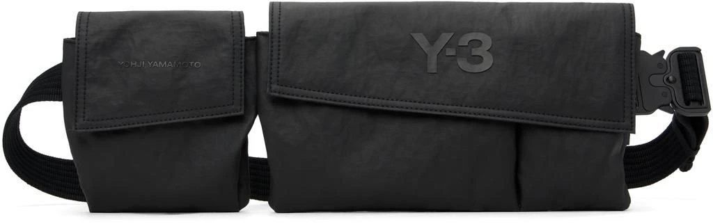 Y-3 Black Multi Pocket Sling Pouch