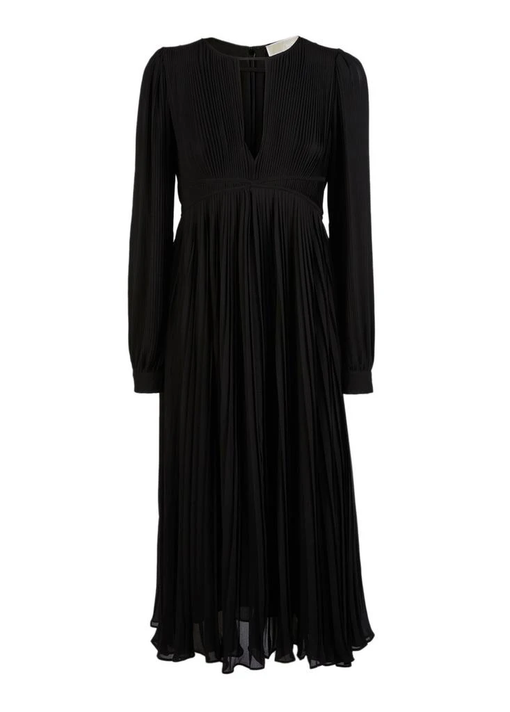 Michael Kors Pleated georgette midi dress 1