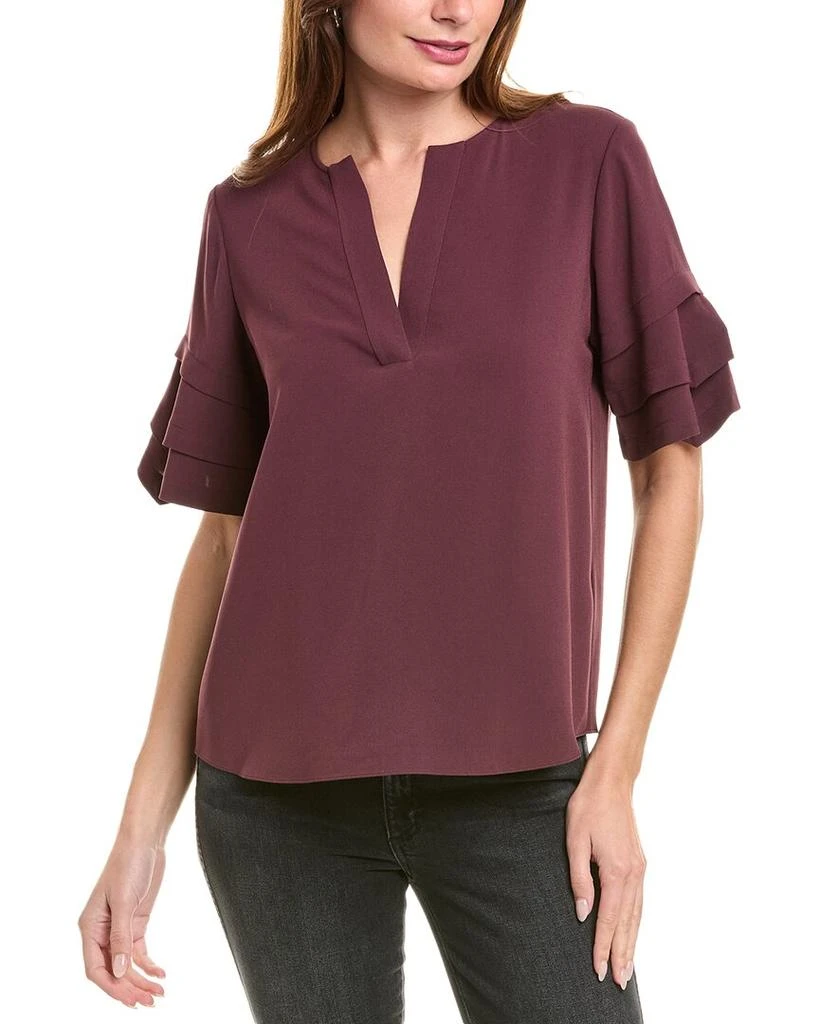 FRAME Tiered Ruffle Blouse 1