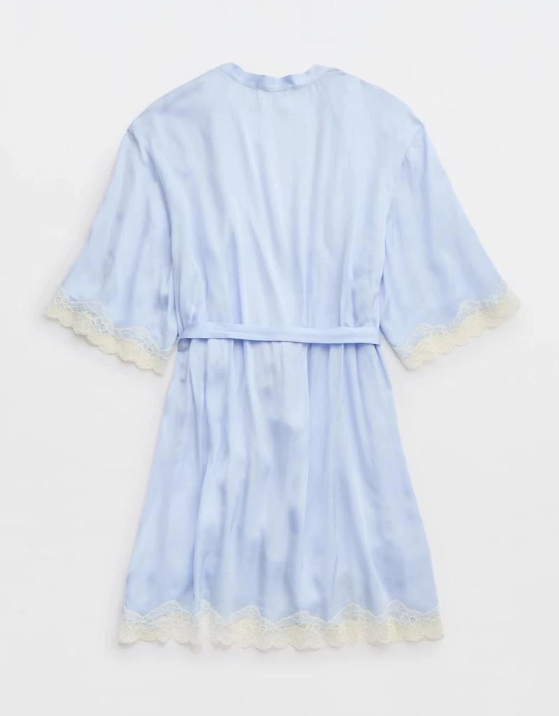 Aerie Aerie Off-Duty Satin Robe 4