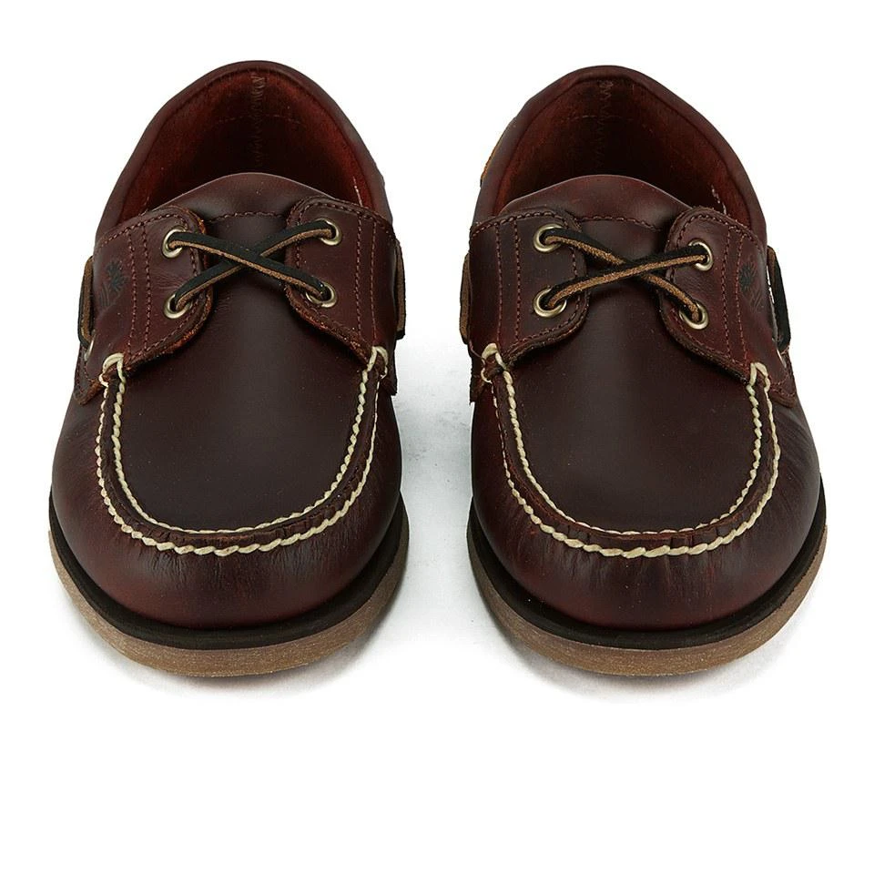 Timberland TIMBERLAND MEN'S CLASSIC LEATHER 2-EYE BOAT SHOES 4