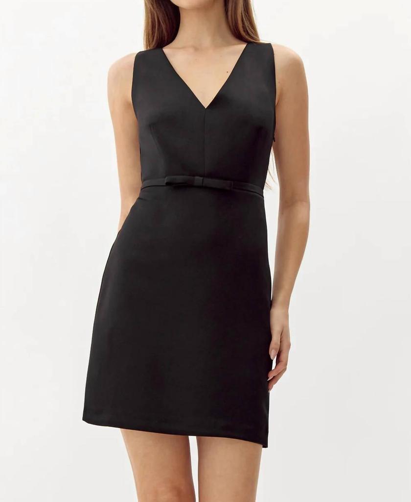 Adelyn Rae Adelyn Rae - Barbara Dutch Satin Dress