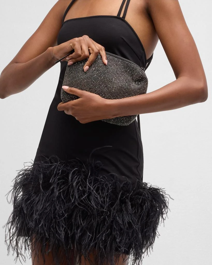 Whiting & Davis Anya Metallic Crystal Shoulder Bag 5