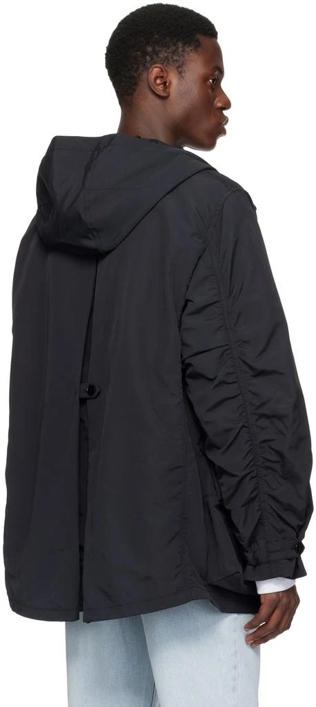 Recto Black Volumed Pocket Jacket 3