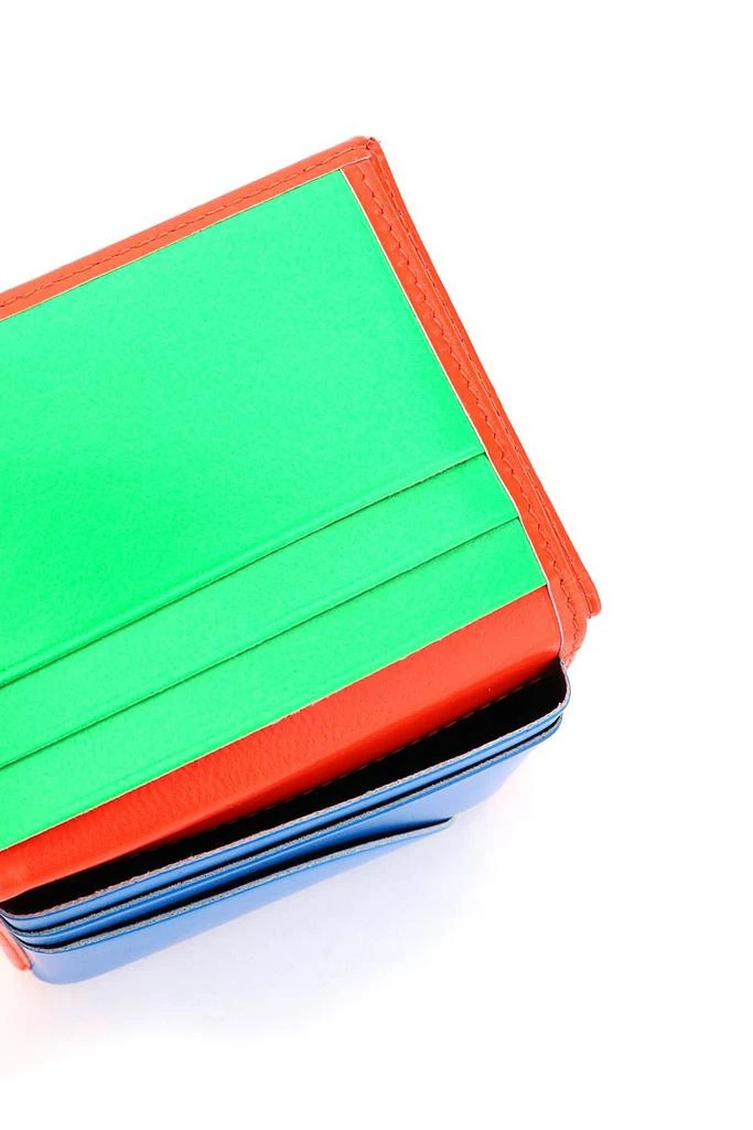 Comme des Garcons Comme des Garçons Wallet Colour-Block Bi-Fold Wallet 5