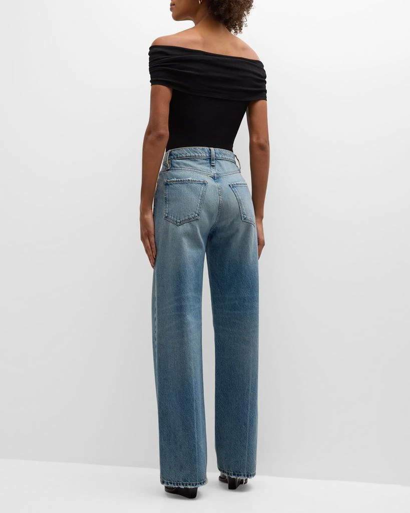FRAME Le Jane Wide-Leg Jeans 4