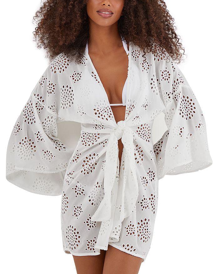 Vix Swimwear Perola Eyelet Swim Cover-Up