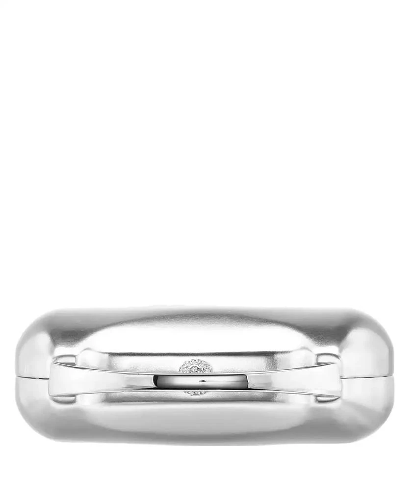 Nina Women's Metallic Minaudiere bag with Metal Handle 5