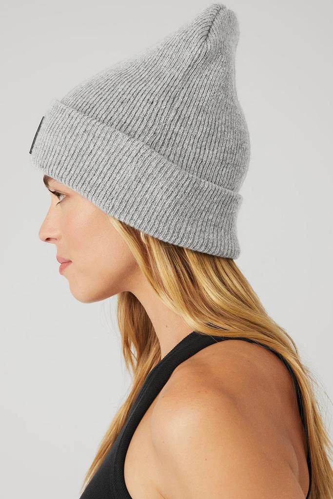 Alo Everyday Beanie - Athletic Heather Grey 4